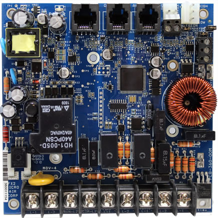 FX-2 Control Board Circuitry and Connectors